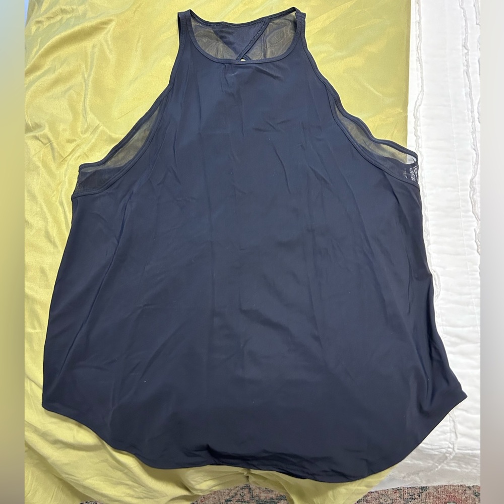 Black LuluLemon Tank Top Size 10